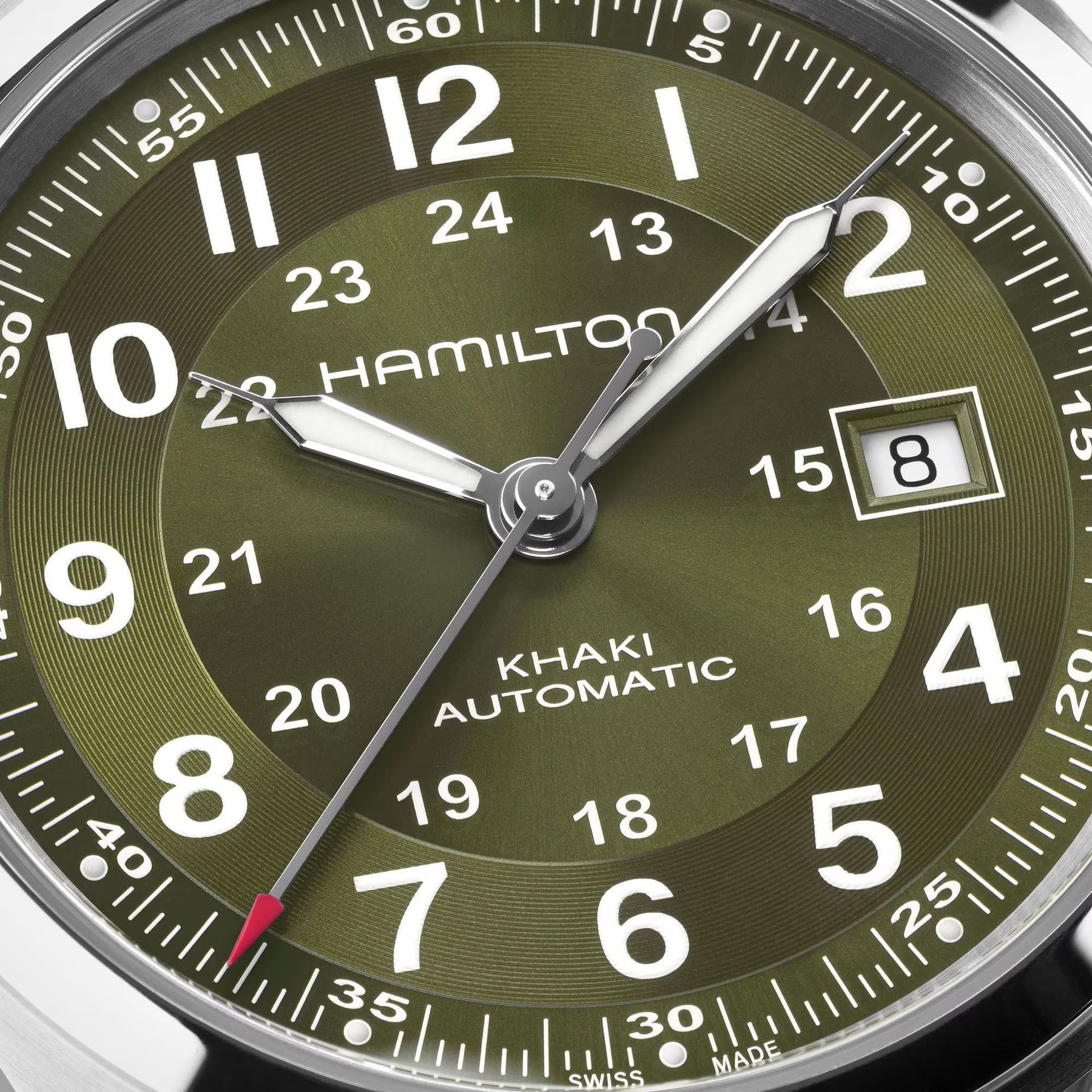 Relógio Hamilton Khaki Field Automático 42mm - H70605560