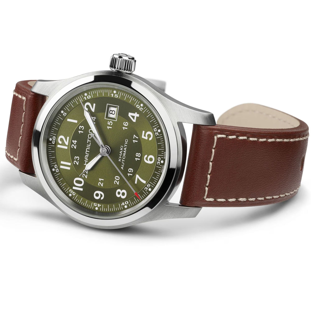 Relógio Hamilton Khaki Field Automático 42mm - H70605560