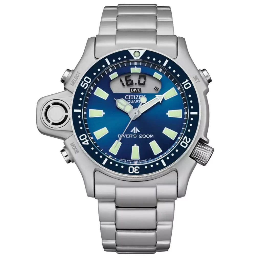 Citizen Aqualand I Reissue Blue Watch - JP2000-67L